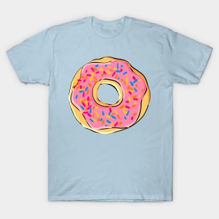 Donut with icing and sprinkling T-Shirt